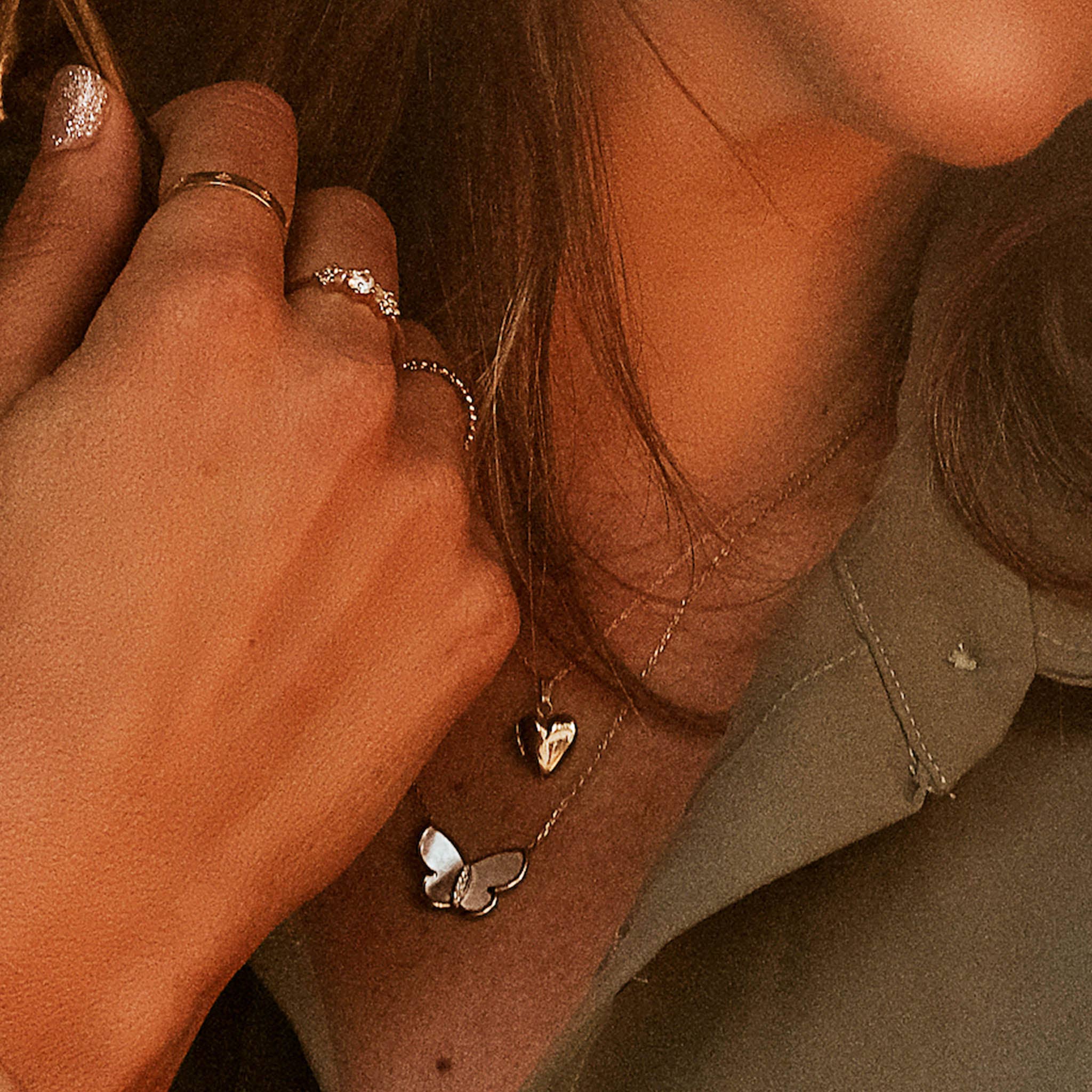 Solid 14kt Gold Mini Heart Locket