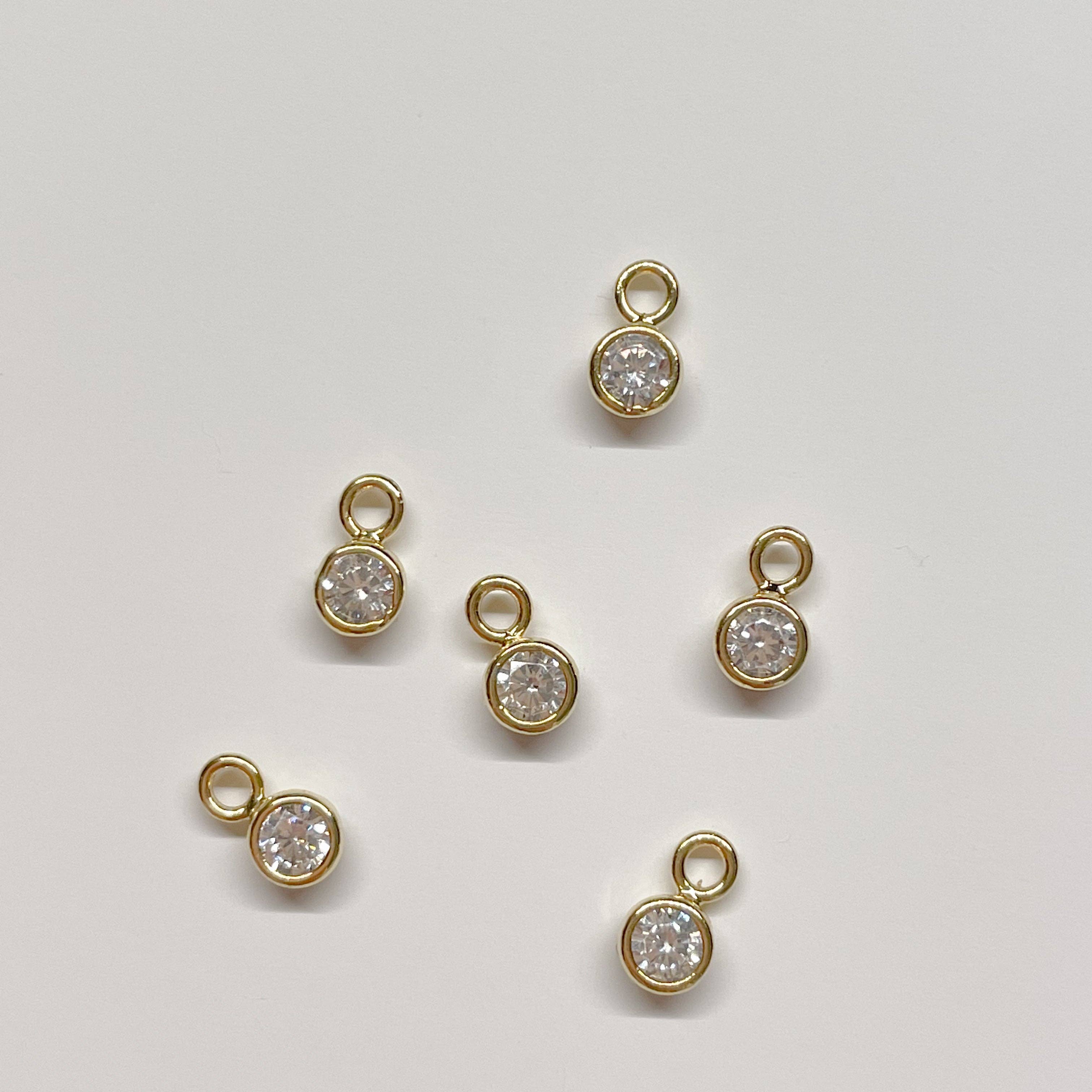 Teeny Bezel Charm
