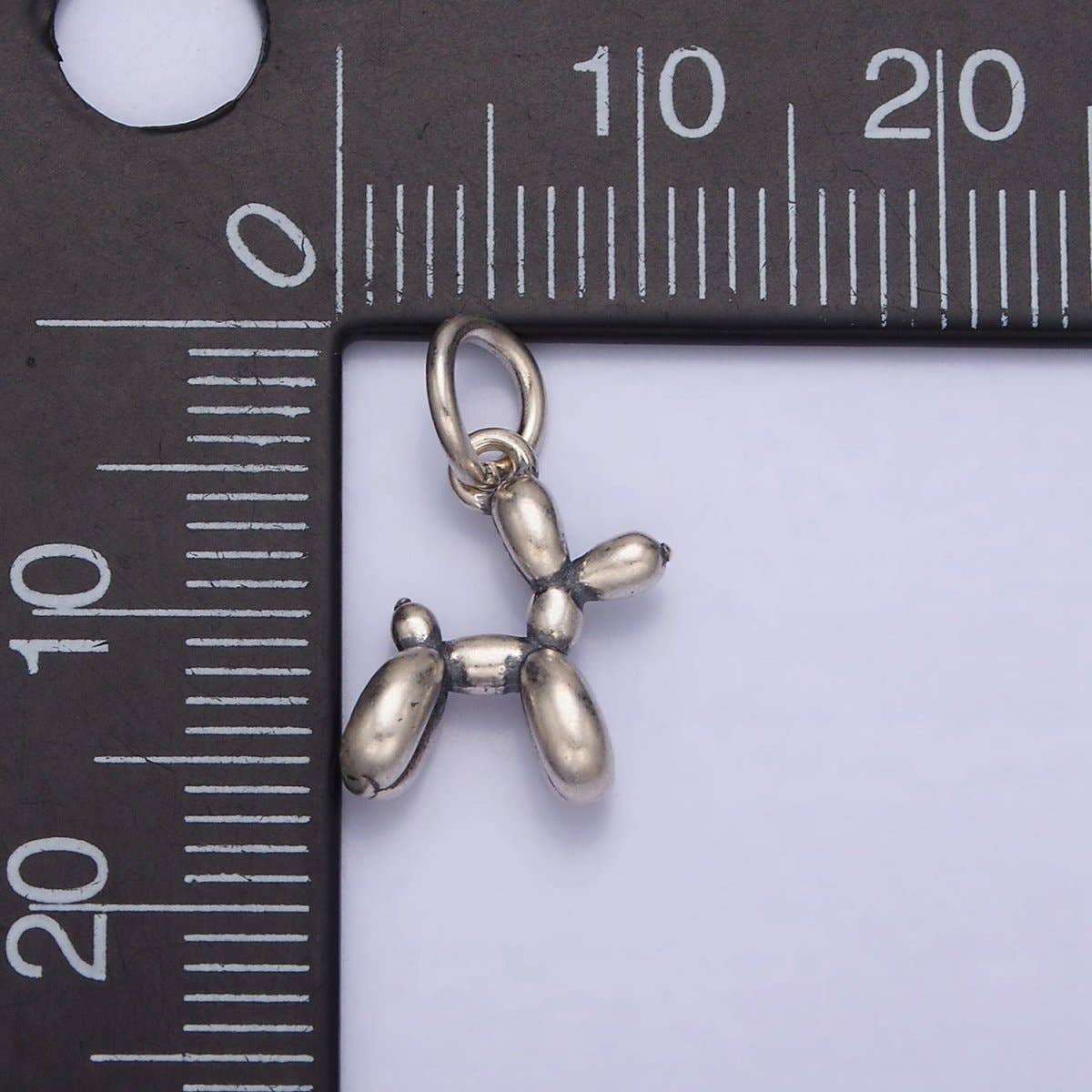 Sterling Silver S925 Dog Balloon Pet Animal Charm | SL-290