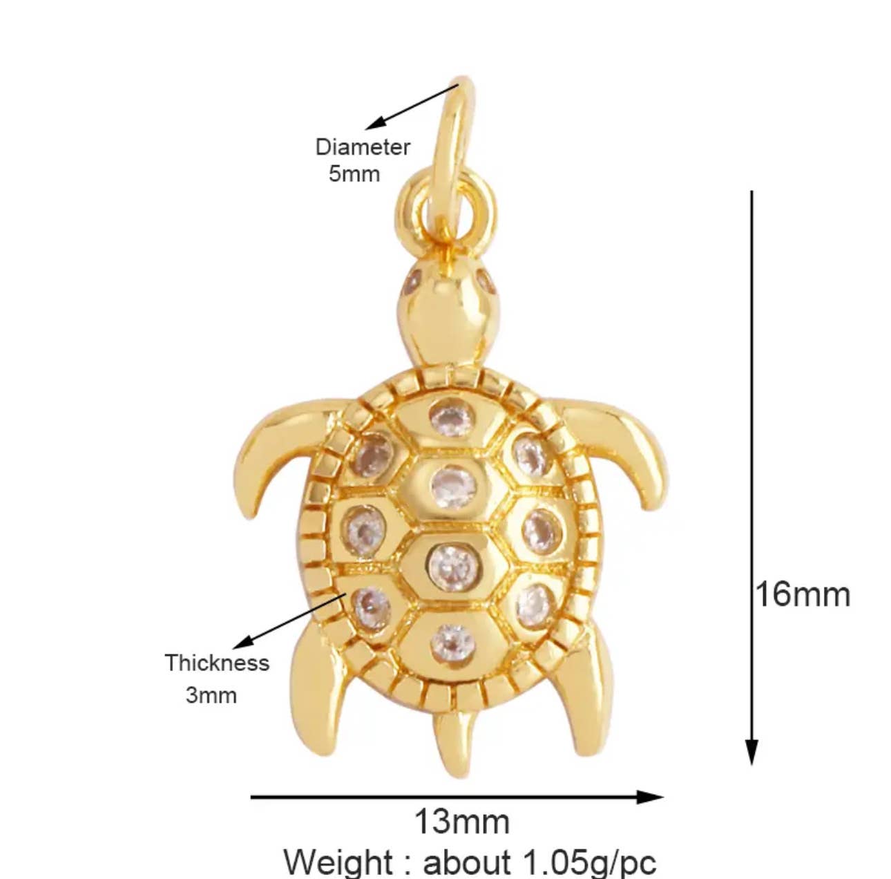 Sea Turtle Charm