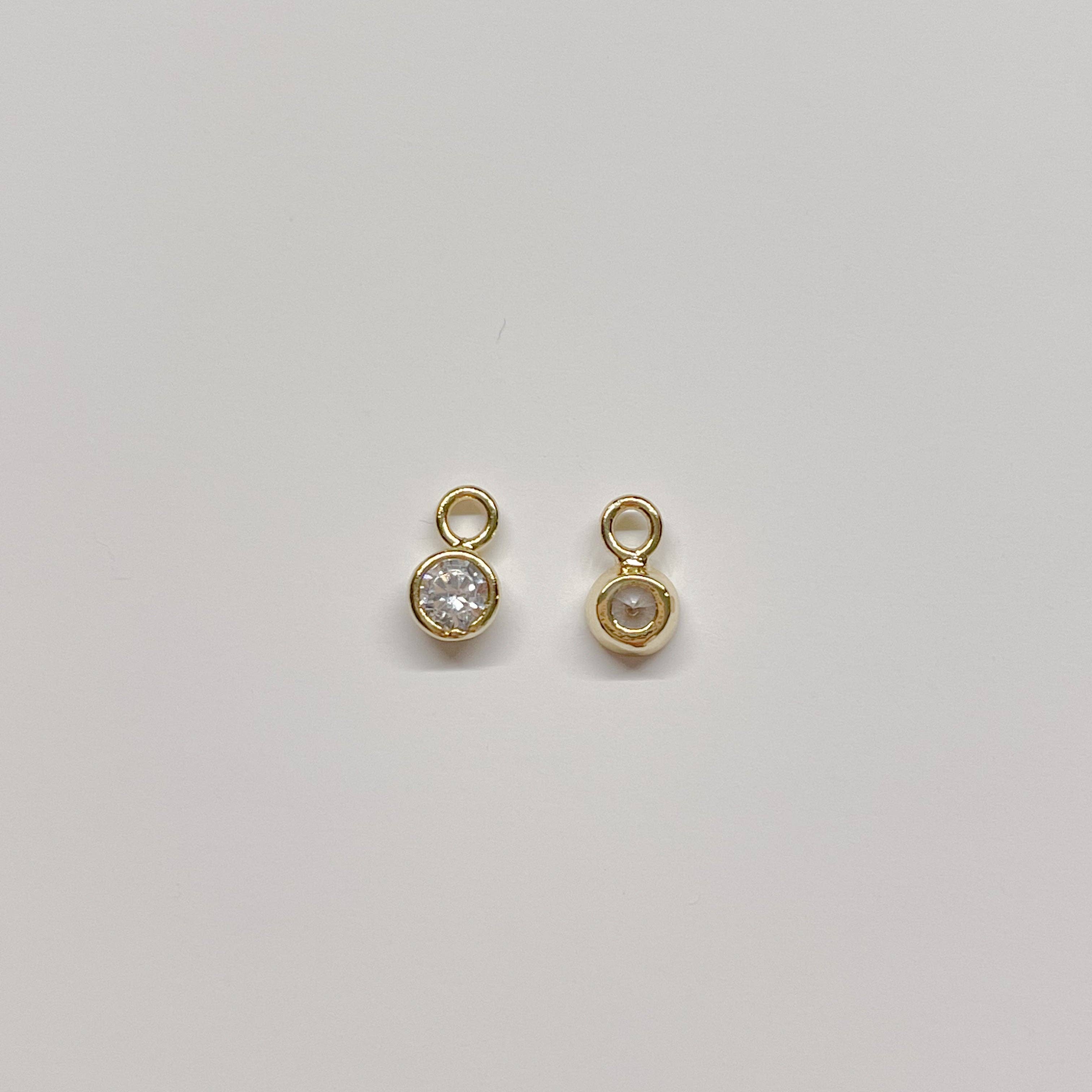 Teeny Bezel Charm