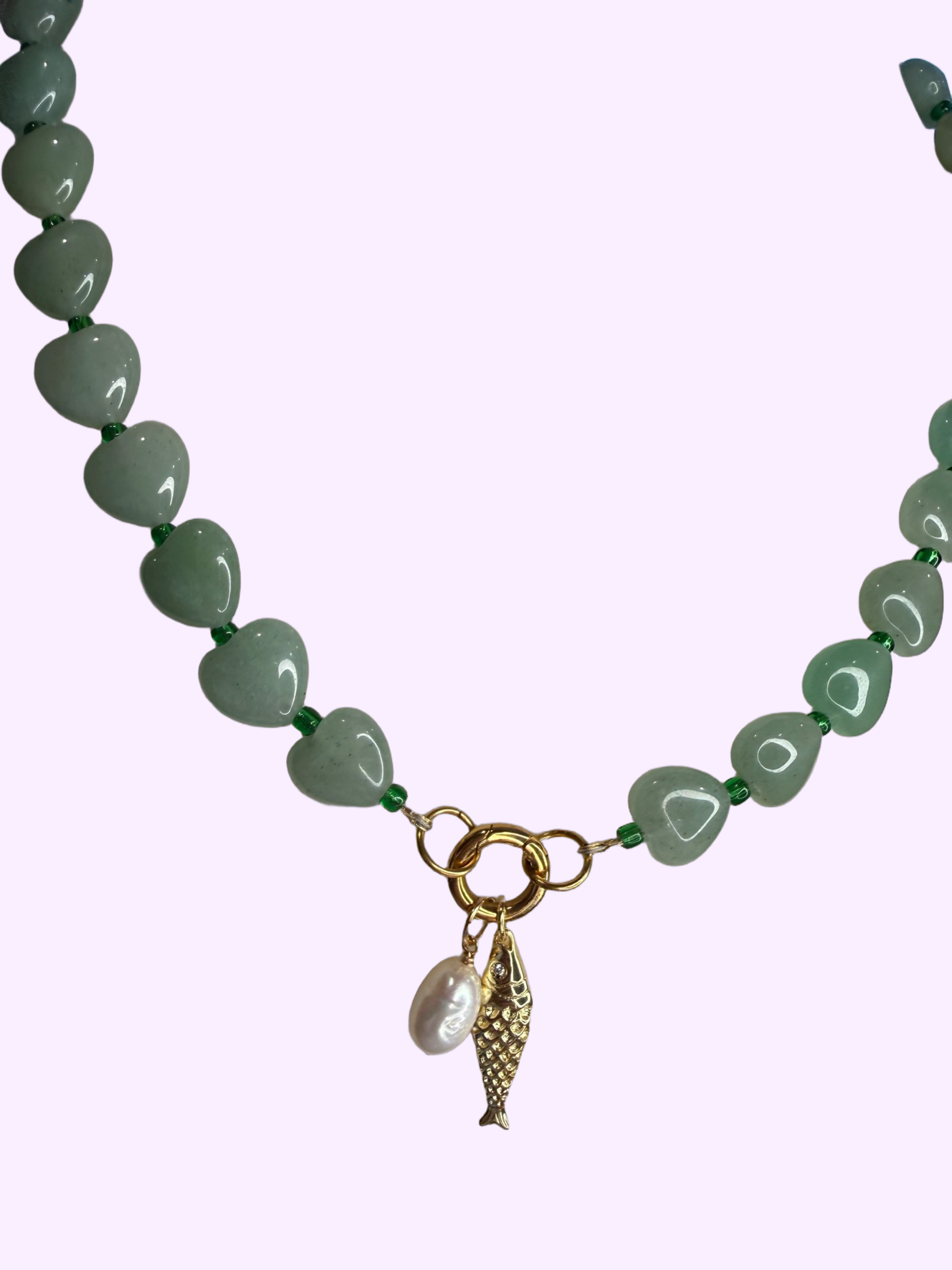 The Heart to Heart Beaded Necklace