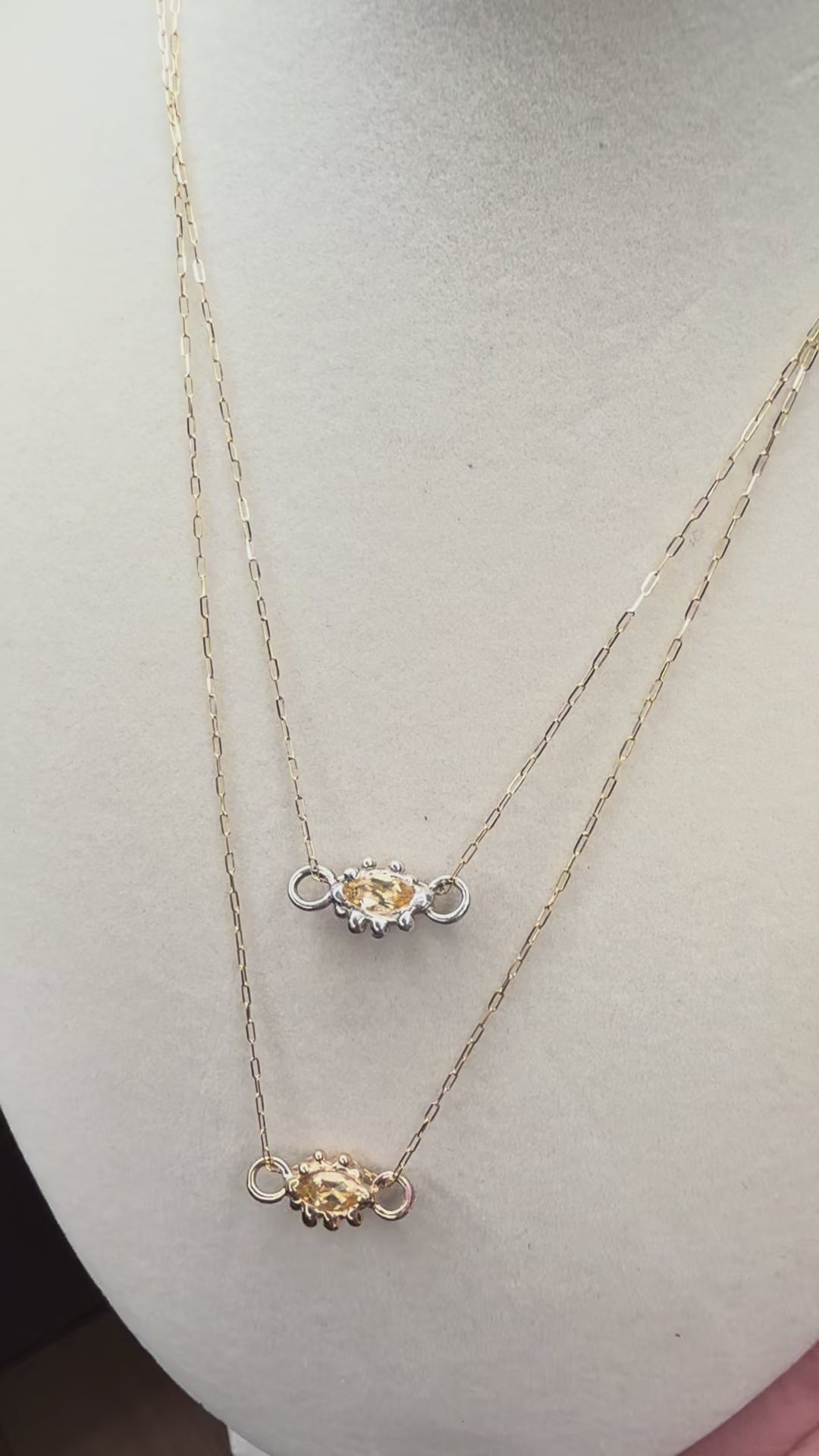The Third Eye Sliding Pendant and Chain